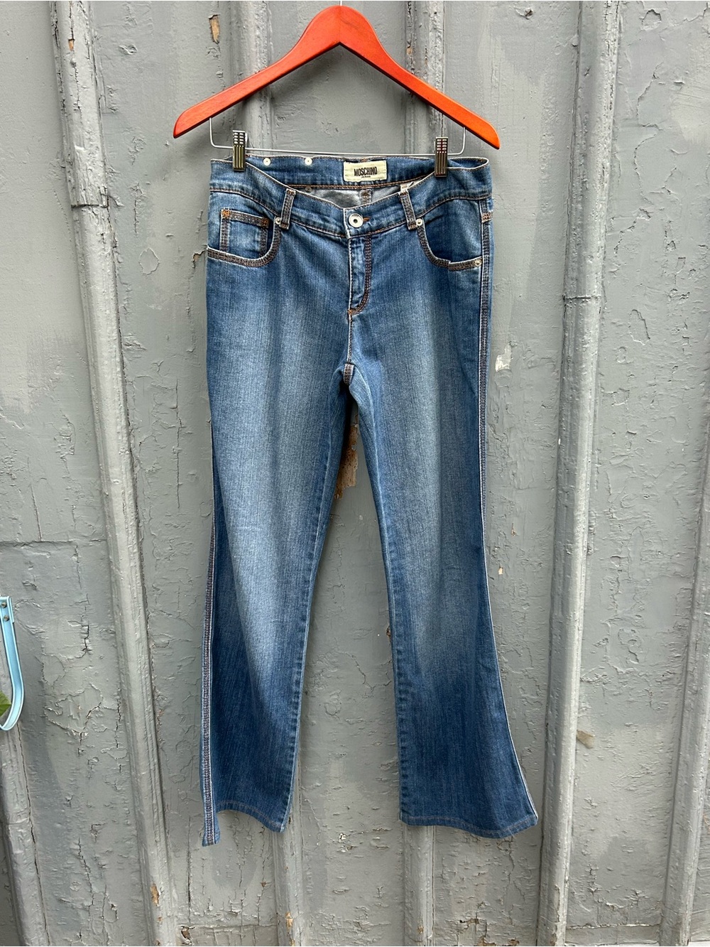 Moschino Straightleg Jeans, size 32